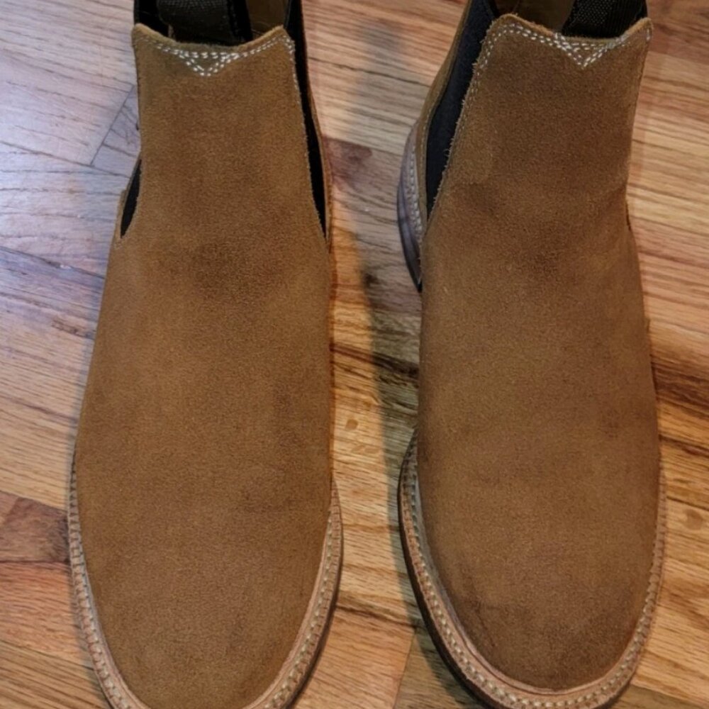 Parkhurst Elmwood Chelsea Boot Dune Suede 8D 602M Last